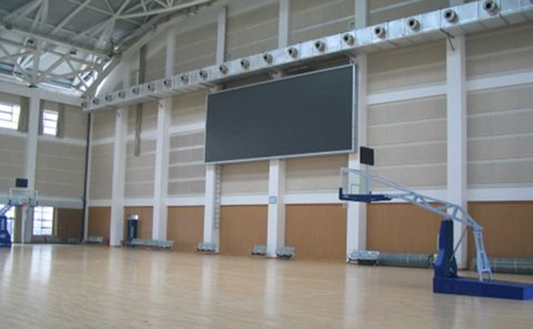 廣州某醫院籃球館吸音板工程