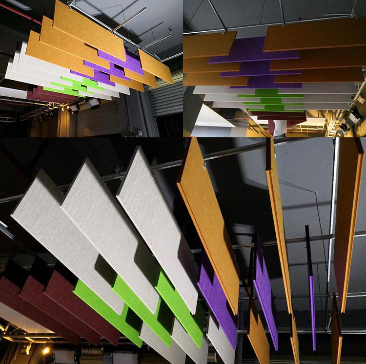 安徽蚌埠商場空間吸聲體聲學工程 安徽蚌埠商場空間吸聲體聲學工程